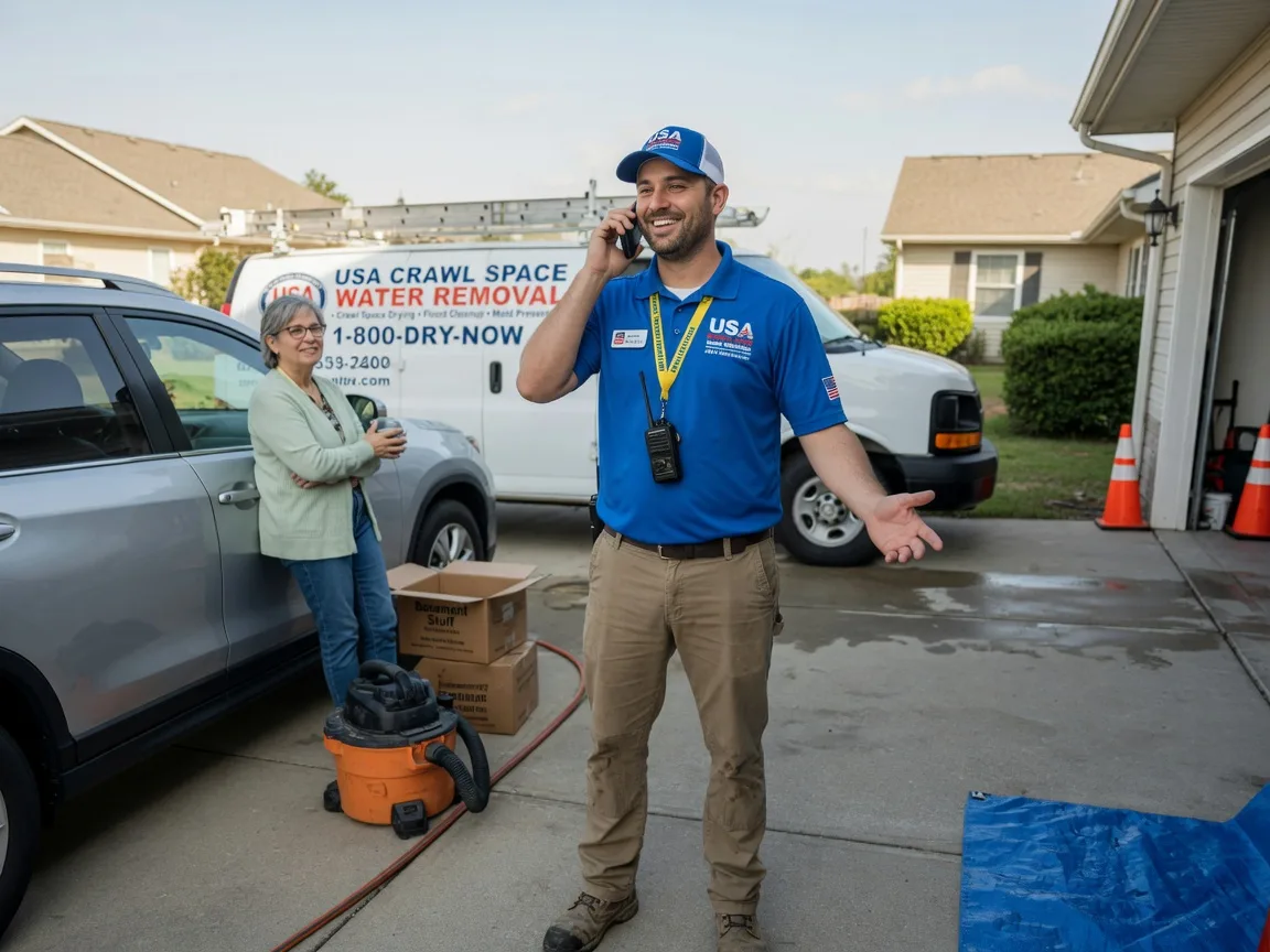 Crawl Space Water Removal Cotton, MN FAQs